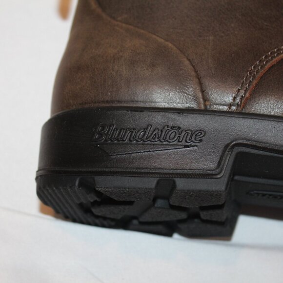 BLUNDSTONE WOMEN'S 1935 LACE UP LEATHER BOOTS ANTIQUE‎ BROWN - Picture 6 of 10